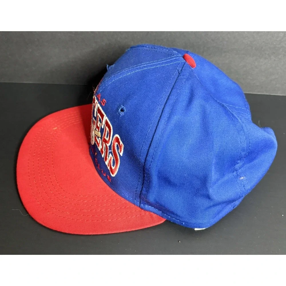 Vintage Texas Rangers Youth Hat Rookie League Snapback Eds West Baseball Club